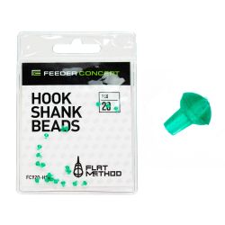 Стопоры на крючок Feeder Concept Flat Method Hook Shank Beads 20 шт.