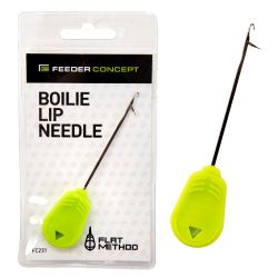Игла насадочная Feeder Concept Flat Method Boilie Lip Needle с замком