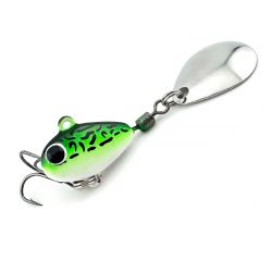 Тейл-спиннер UF Studio Hurricane 10г GRIA FROG