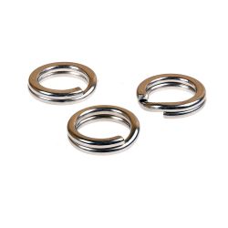 Заводные кольца Akkoi Snap SR02, размер 5#, тест 17 кг, 10 шт.