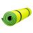 Коврик туристический двухслойный темно-зеленый-желтый 180Х60Х0,8см